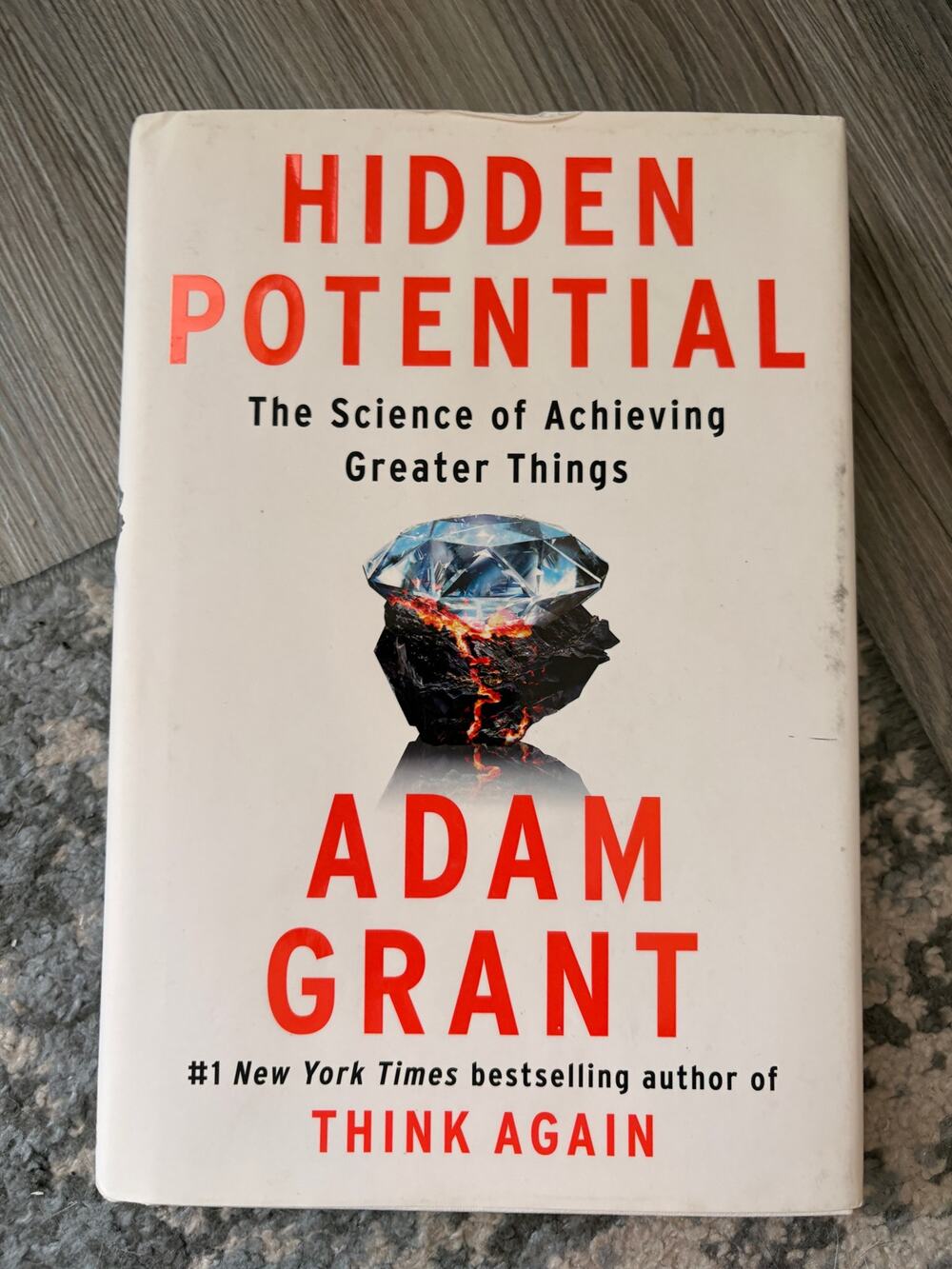 Hidden Potential Adam Grant Hardcover Self Improvement Book
